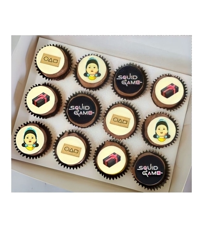 كب كيك لعبة الحبار، كب كيك