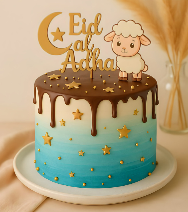 كعكة سماء العيد المرصعة بالنجوم، هدايا العيد