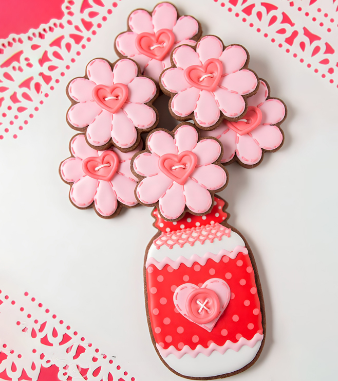 كعكات مخيطة بالحب