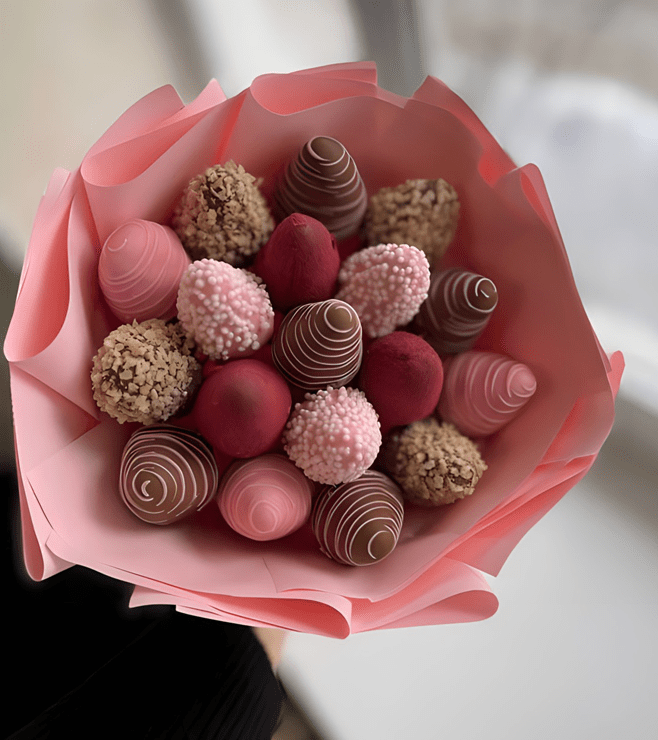 باقة الفراولة الرائعة