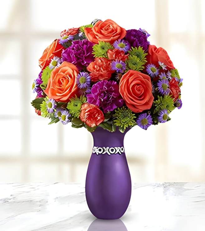 باقة زهور مذهلة