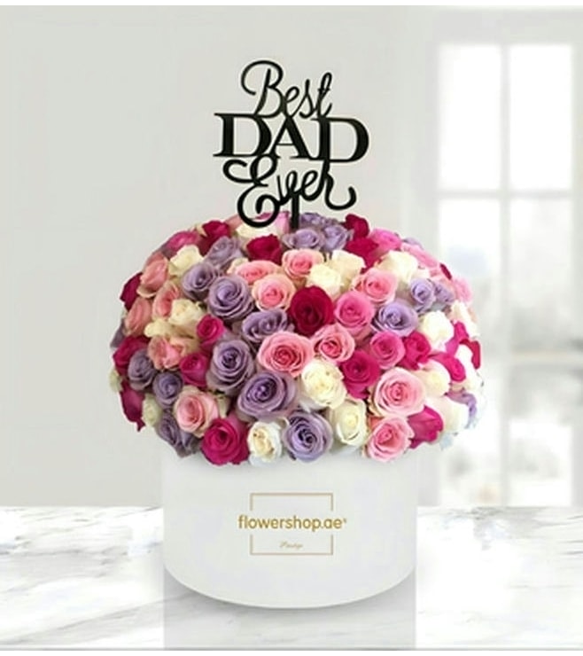 صندوق قبعات أنيق لعيد الأب