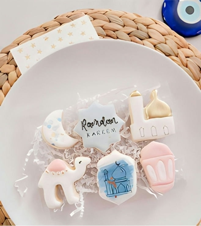 Subtle Pink Ramadan Cookies, Cookies