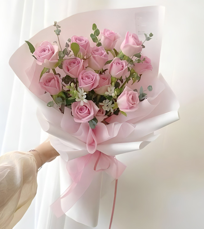 ورود وردية رقيقة، عيد الأم