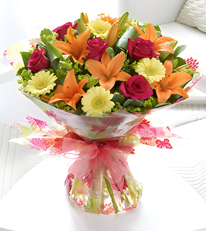 شمس الصيف المربوطة يدويًا