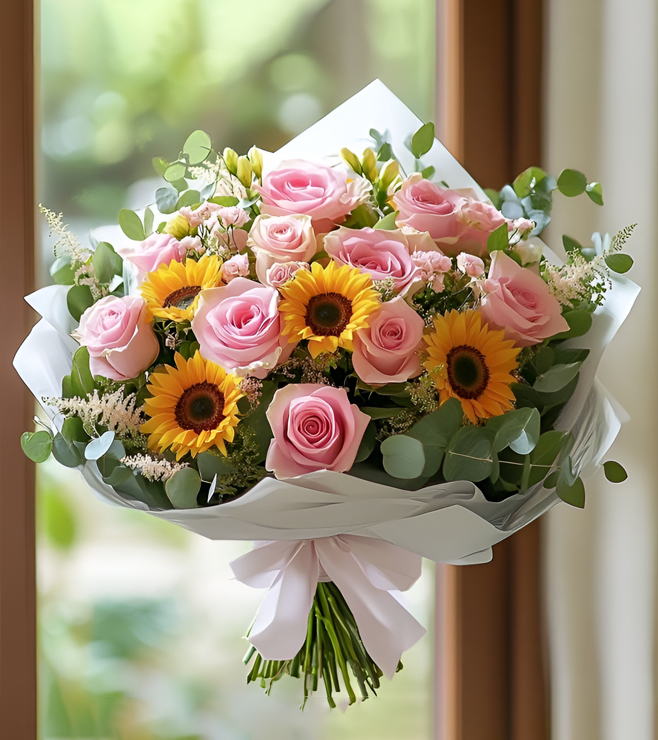 باقة حب أشعة الشمس، مجموعة فاخرة