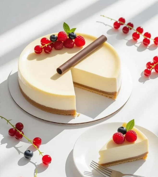 Sweet Berry Swirl Cheesecake