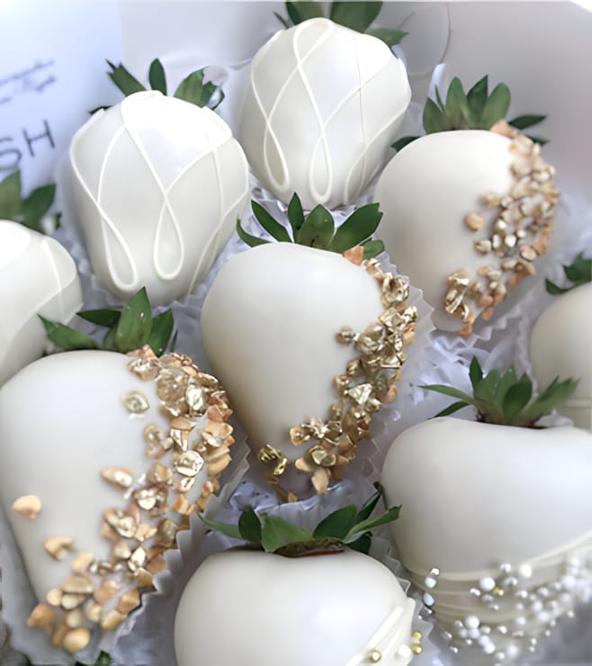 الفراولة المغطاة بالشوكولاتة من Sweet Serendipity