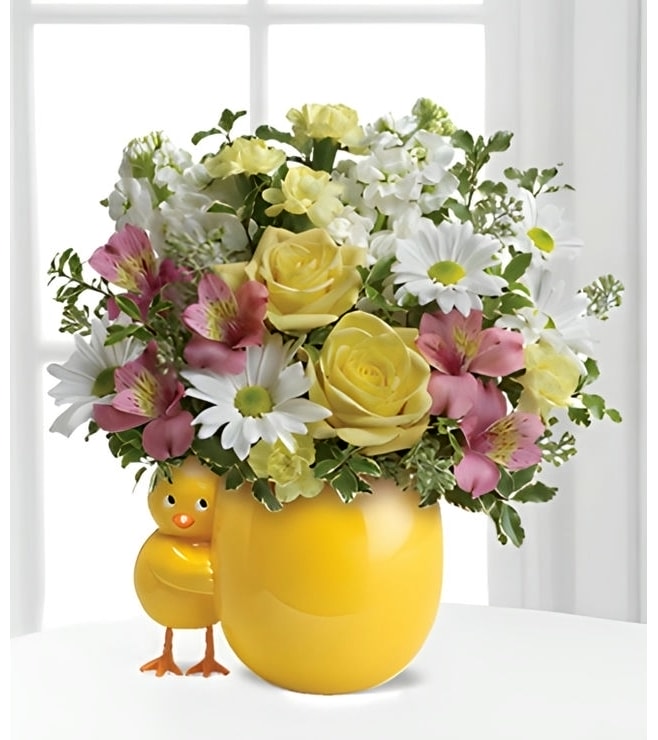 باقة Sweet Peep - وردي فاتح