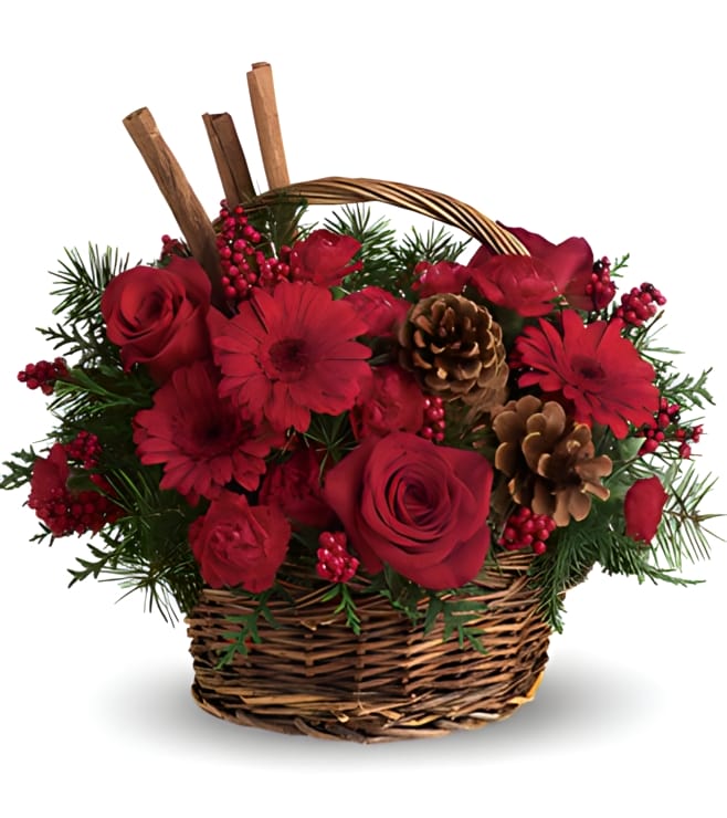 التوت والتوابل والزهور