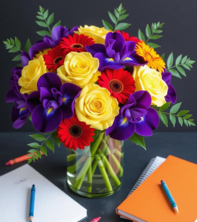 ترتيب أفضل الطلاب، زهور