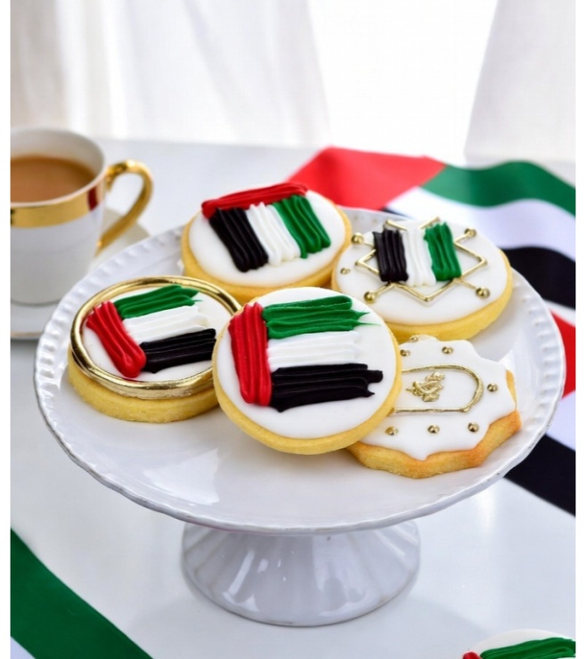 UAE Festive Crown Cookies