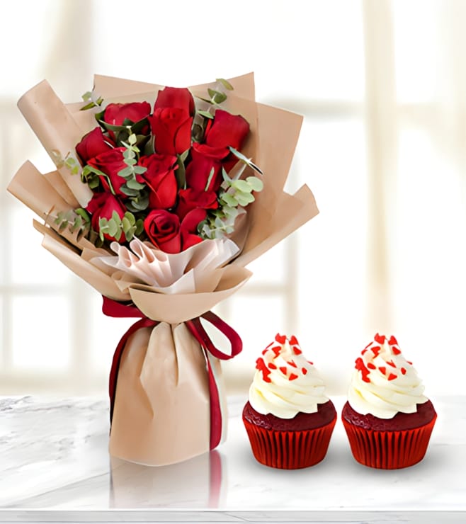 مجموعة هدايا الحب المخملية