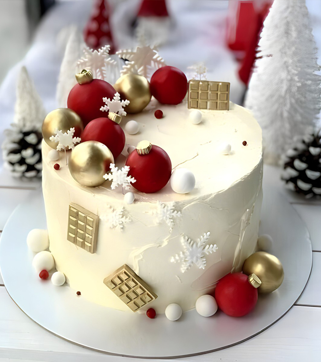 Warm Winter Wishes Cake