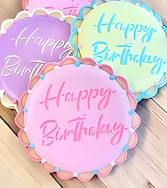Whimsy Birthday Cookies, Cookies