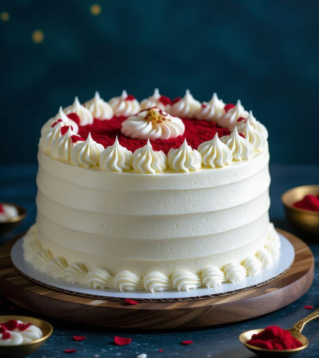 White Lotus Luxe Cake