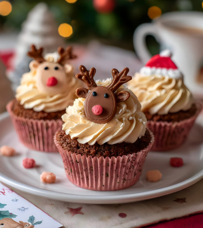 Winter Treat Cupcakes