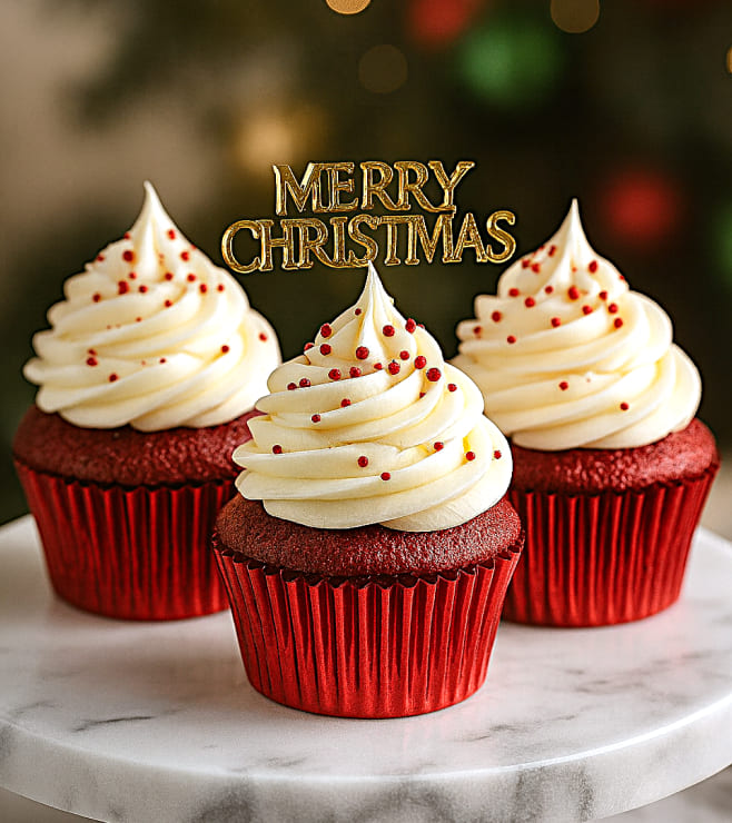 Winter Whimsy Cupcakes