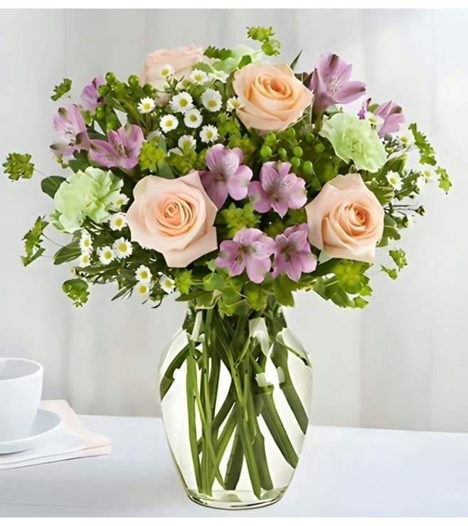 باقة زهور من الجمشت