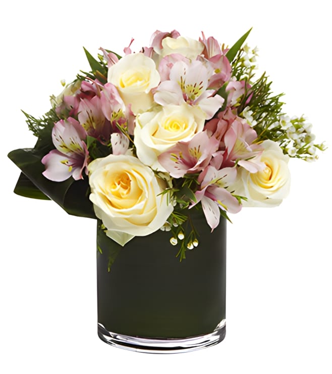 باقة بيضاء لؤلؤية