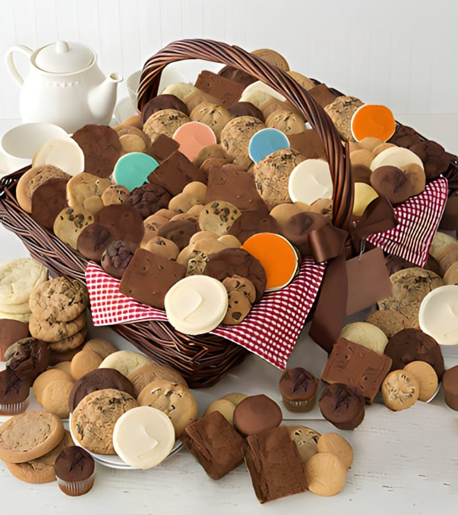 Gourmet Extravagance Gift Basket, Cookies