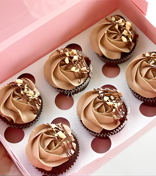 كب كيك الشوكولاتة الكلاسيكي