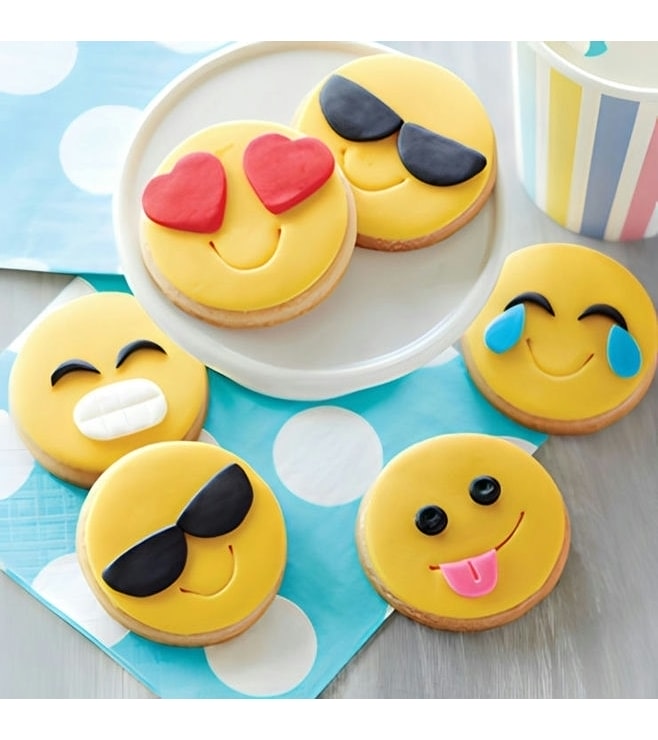 كعكات إيموجي مرحة
