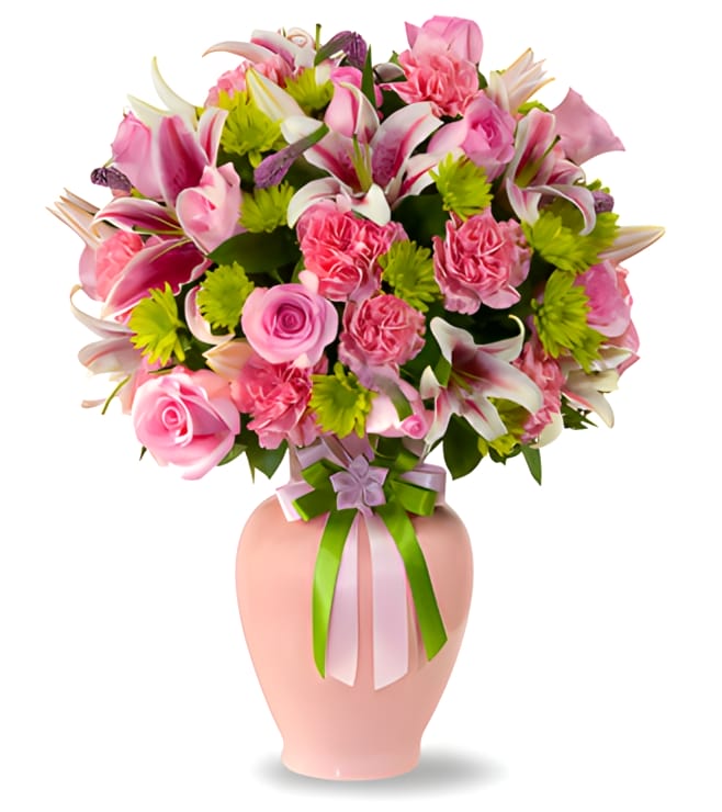 تعبير عن اللون الوردي