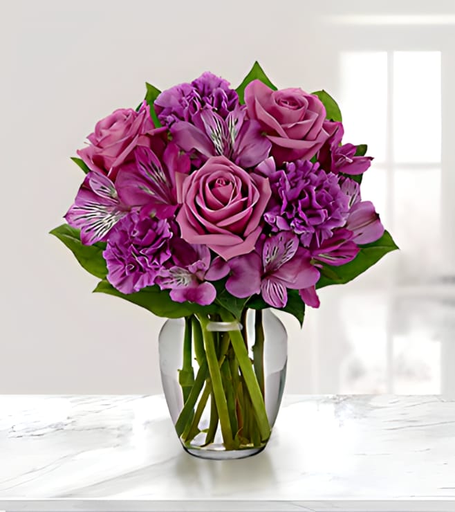 تأملات أرجوانية، ورود