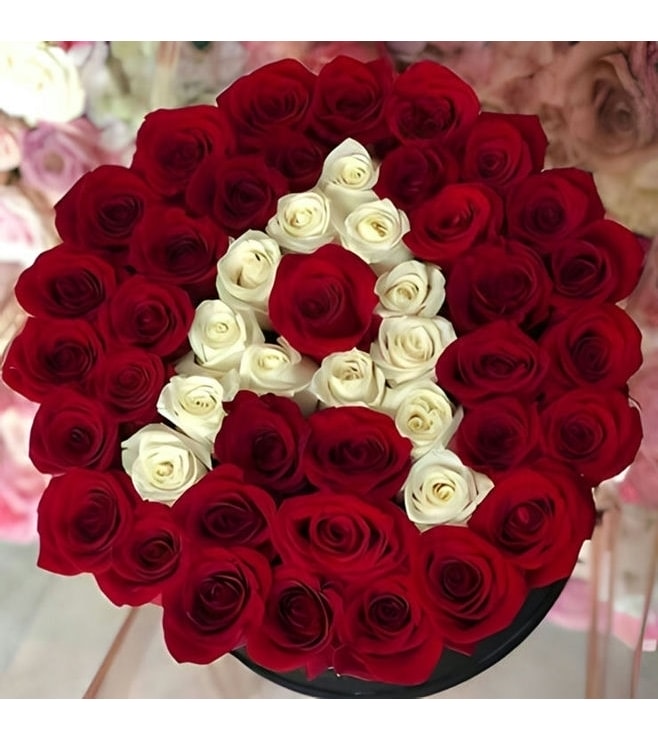 صندوق قبعات أسود مذهل باللون الوردي، ورود