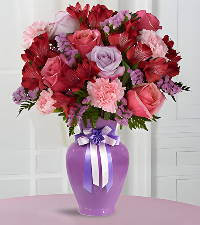 باقة "من كل قلبي"، ورود