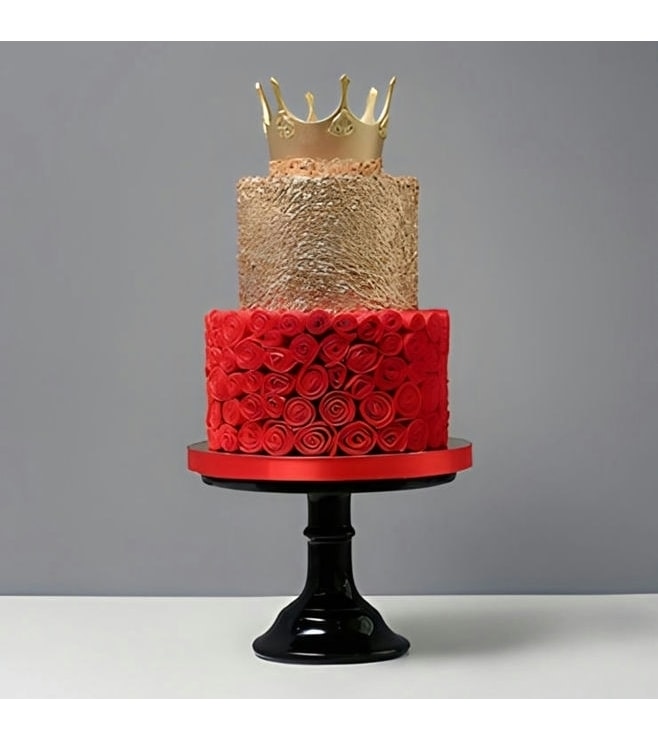 كعكة ملكة قلبي