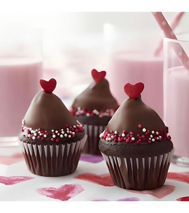 أنا أحبك دزينة من الكب كيك