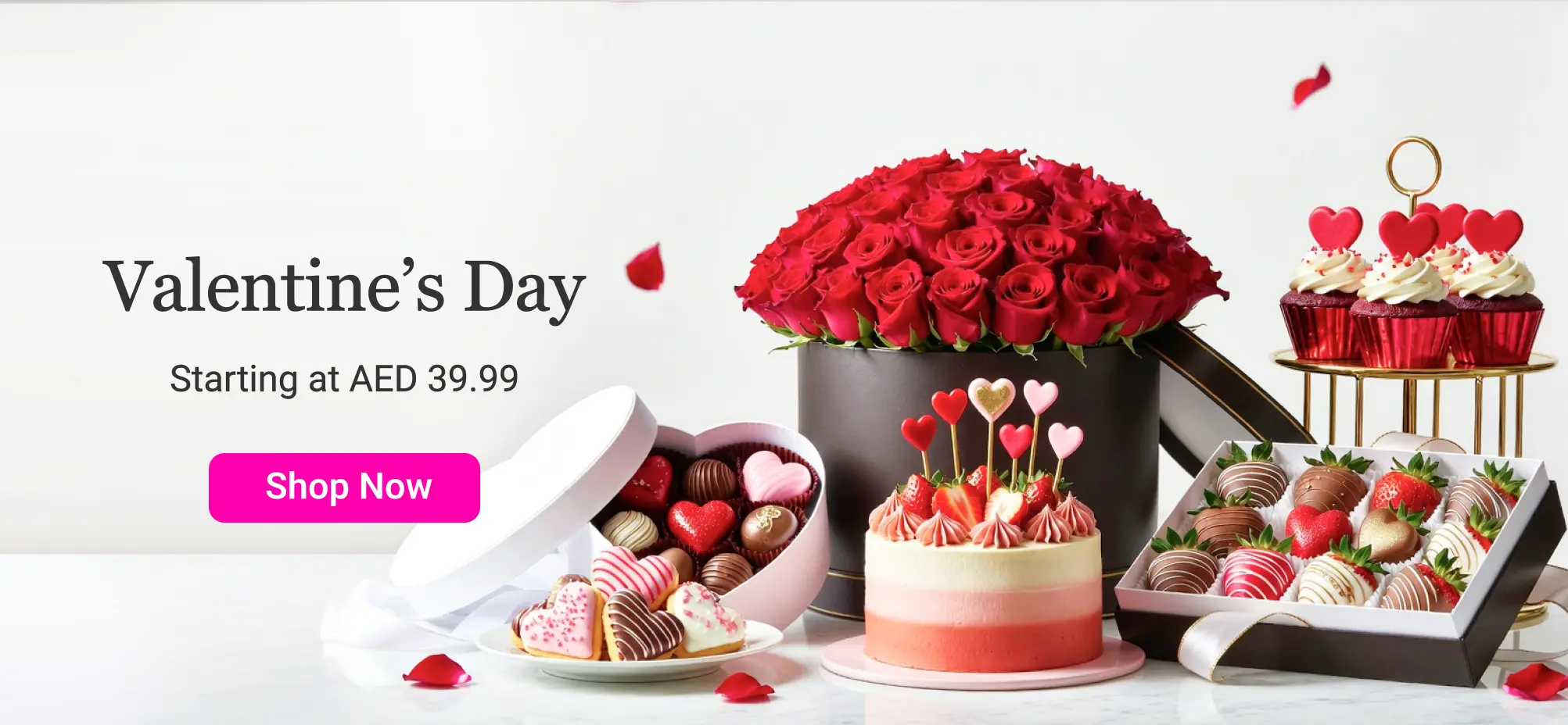Valentine's Day flowershop