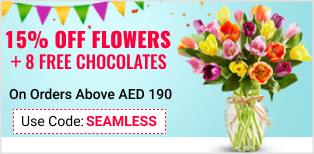 flower delivery discount, flowers in Dubai