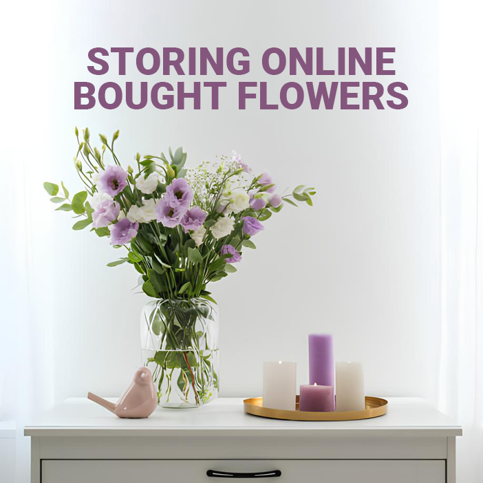 How to Properly Store Online-bought Flowers Upon Delivery?