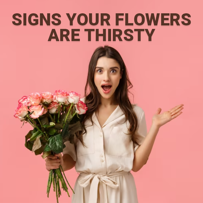 Signs Your Flowers Are Thirsty