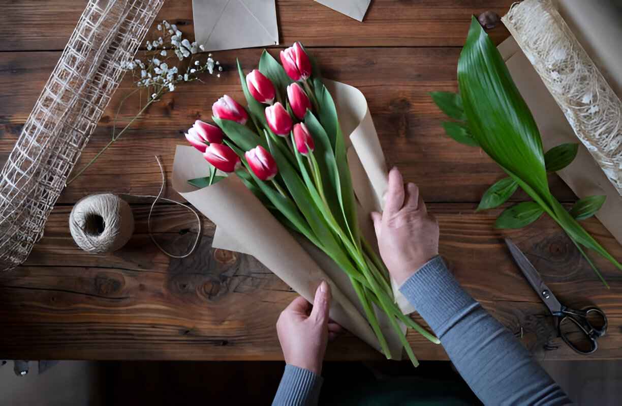 Flower Wrapping and Presentation Tips