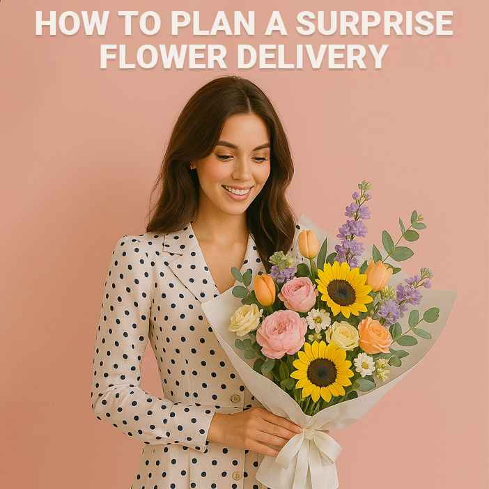 How to Plan a Surprise Flower Delivery That Leaves a Lasting Impression