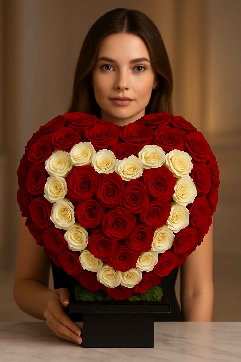 The Making of My Heart is Yours Arrangement - Crafting Iconic UAE Flowers