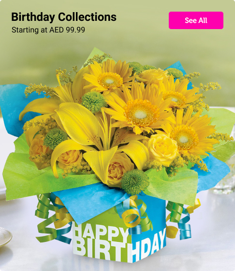 Birthday Gifts, flower delivery in Abu Dhabi