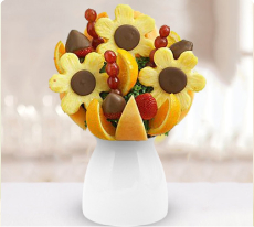 Sunflower Design Fruit Bouquet, flower delivery in Abu Dhabi