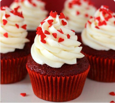 Heartbeats Red Velvet Cupcakes