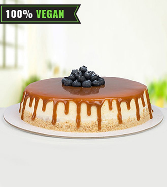 Vegan Caramel Cheesecake