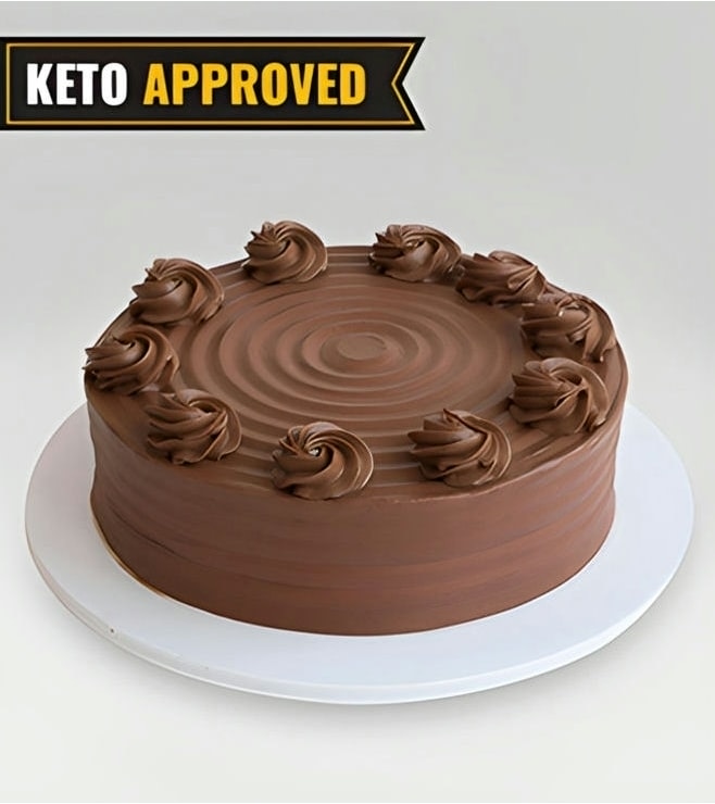 Keto Signature Chocolate Cake By Broadway Bakery. Gluten Free, Sugar Free, Low Carb Dessert...