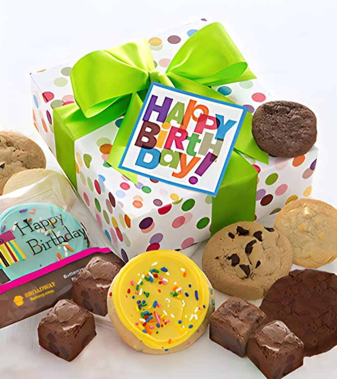 Birthday Treats Gift Box, Cookies