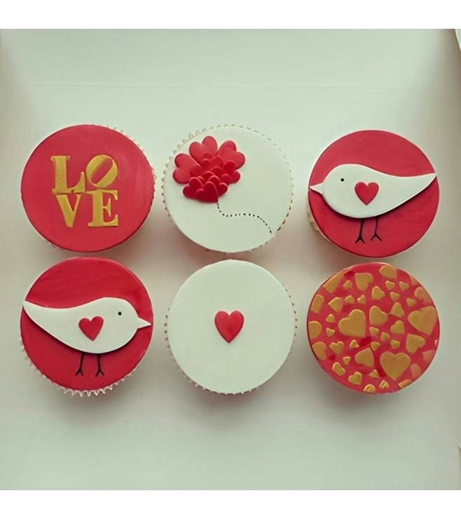 First Love Valentine's Day Dozen Cupcakes