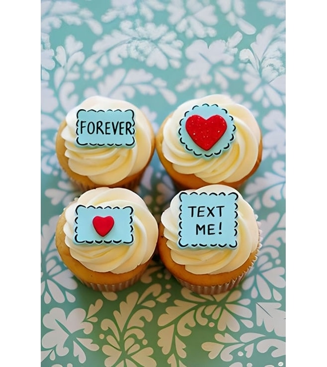 Love Notes Valentine's Day Dozen Cupcakes