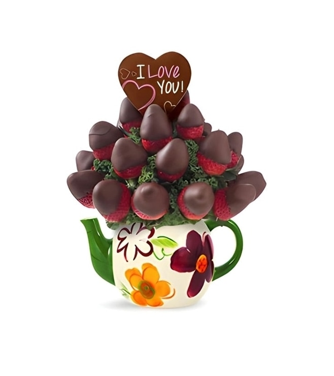 Chocolate Dream Valentine's Fruit Bouquet