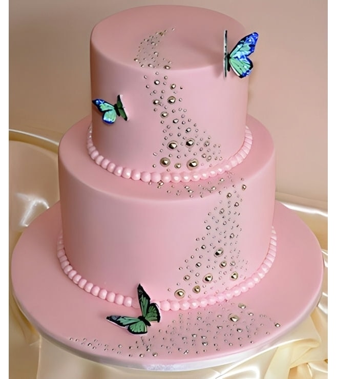 Her Pink Ascension Cake